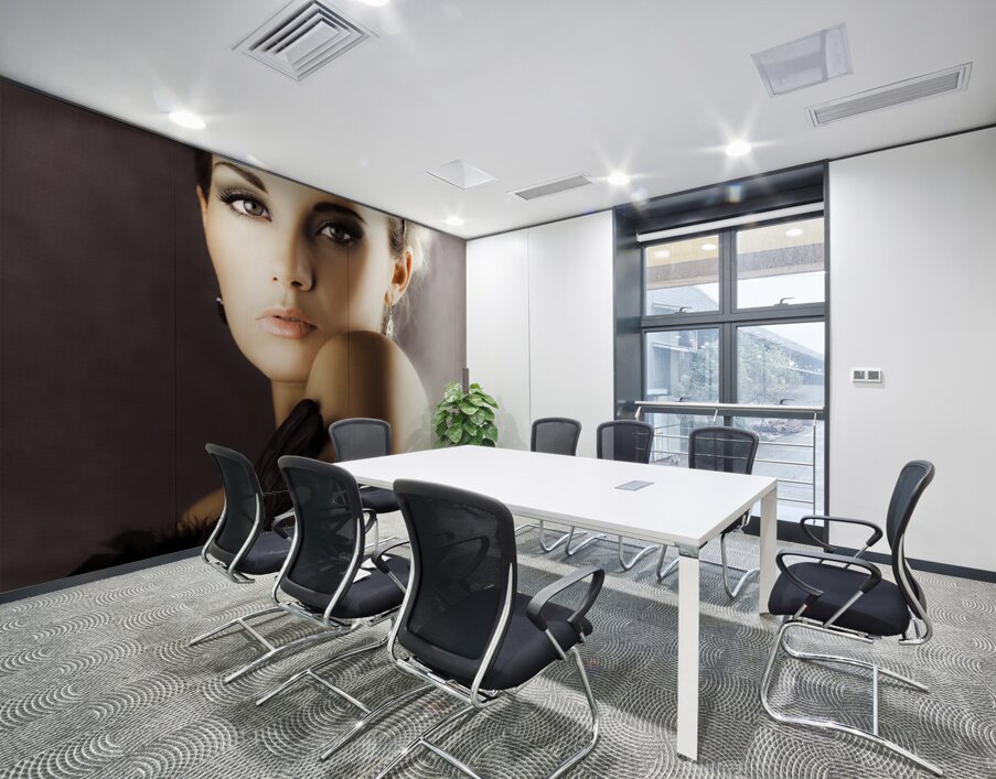 Dancing Stage Performer In Elegant Fashion Wall Printing