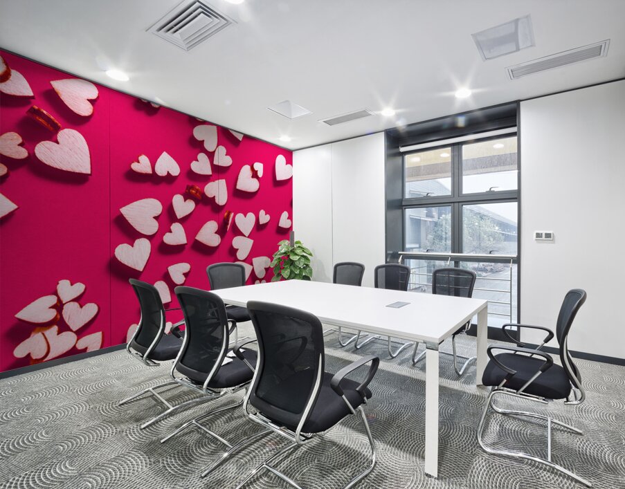 Hearted Wall Printing