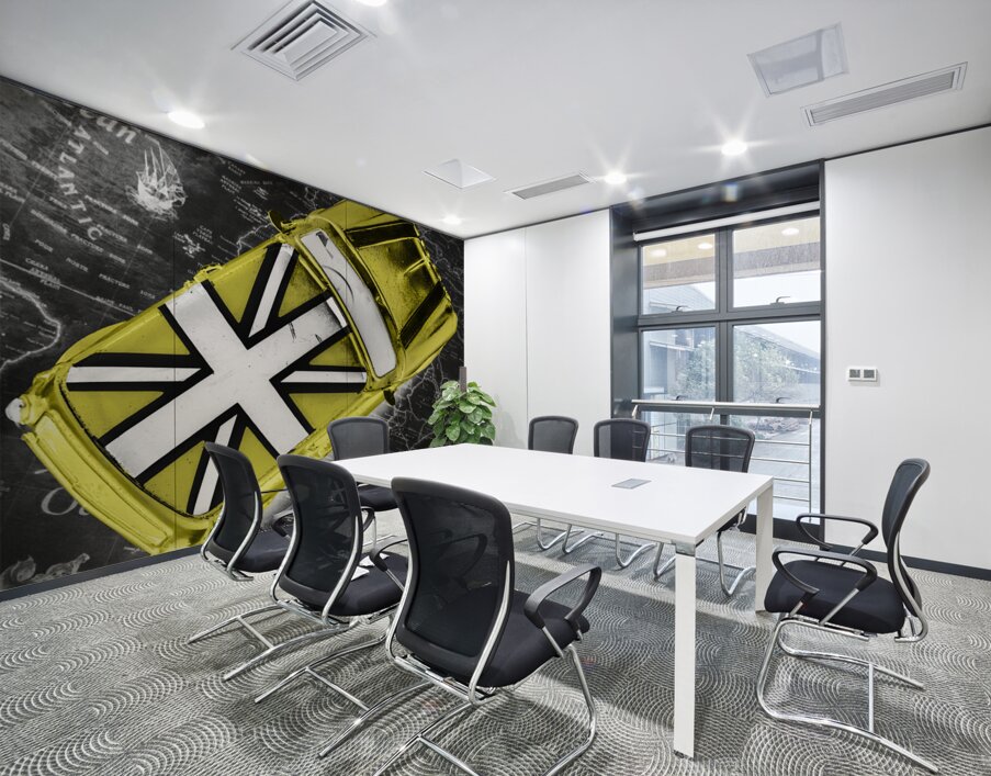 Mini mapping Wall Printing