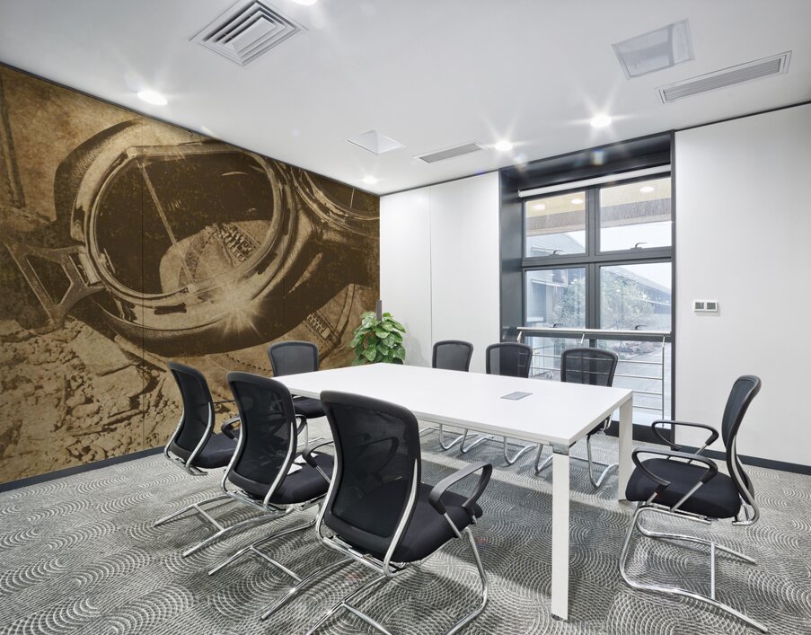 The antique aviator Wall Printing