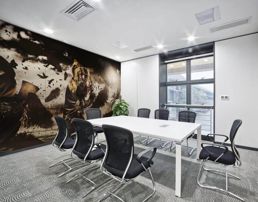 A crow left of the murder Wall Printing