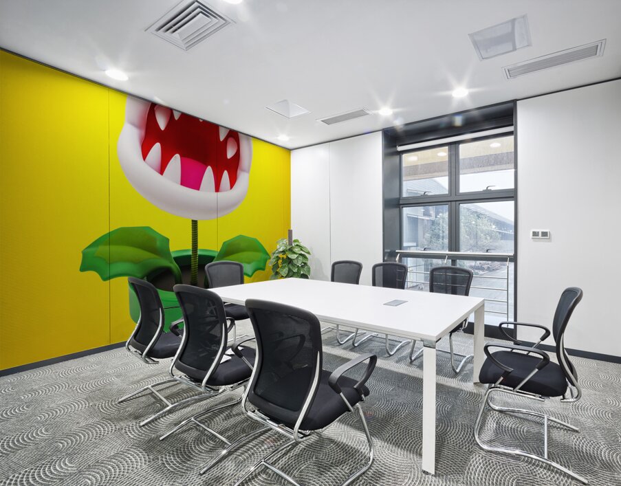 RaveNES Wall Printing