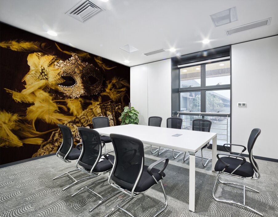 Mask of theatre Wall Printing