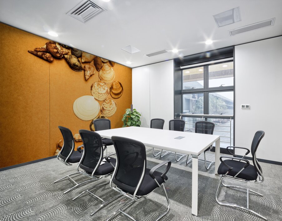 Marine Seashell Seahorse Design Wall Printing