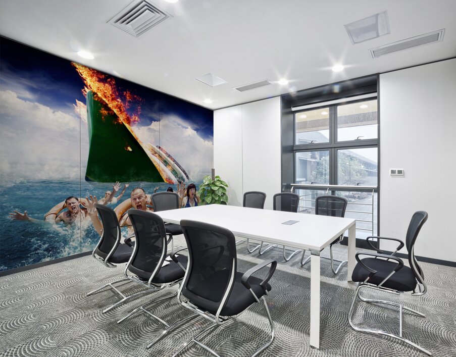 Trouble In Paradise Wall Printing