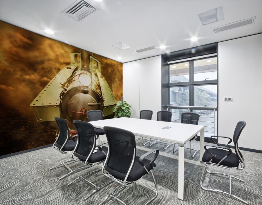 Steam train stories Wall Printing