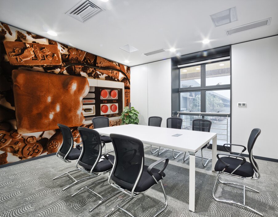 8-bits to mega-bites Wall Printing