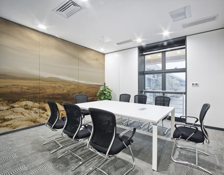 Remote roads and foggy coastlines Wall Printing