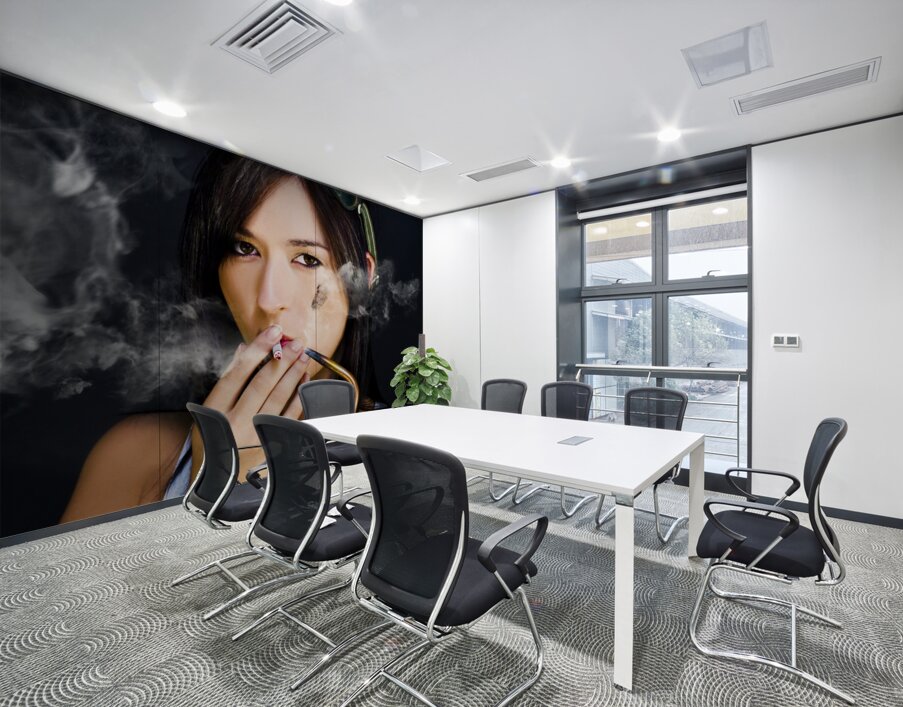 Industrial Fumes Wall Printing