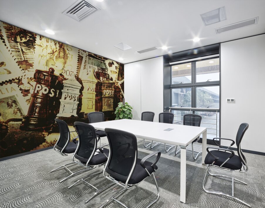 The vintage postage card Wall Printing