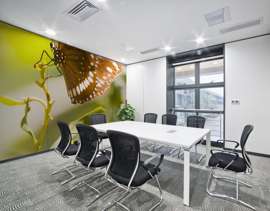 Spotted black crow butterfly  Wall Printing