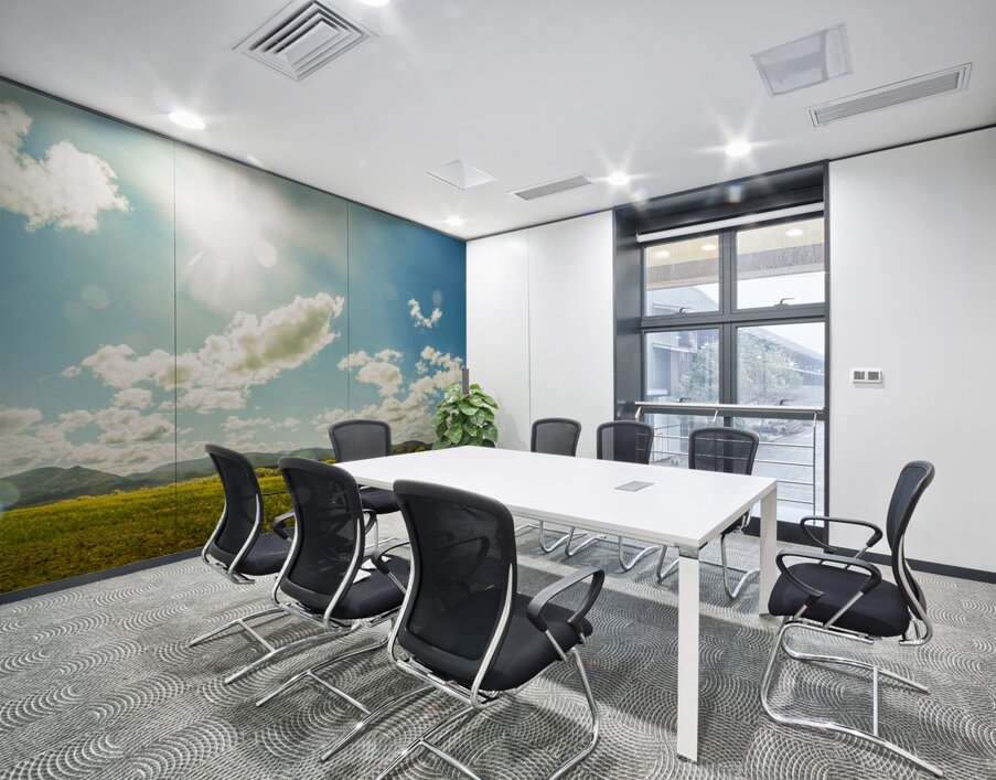 Spring country Wall Printing