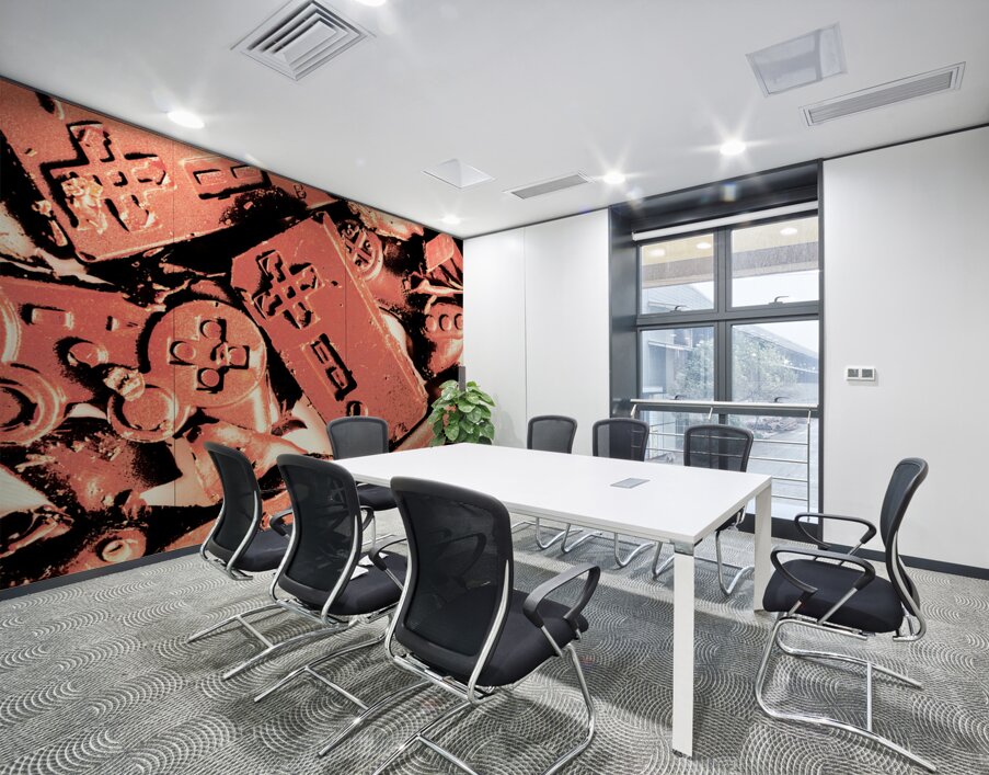 Hits and pieces Wall Printing