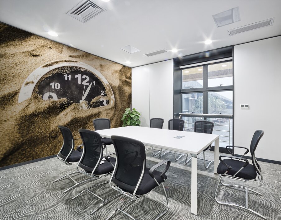 Deserted in time Wall Printing