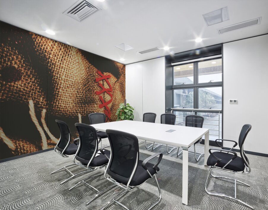 Stitched up madness Wall Printing