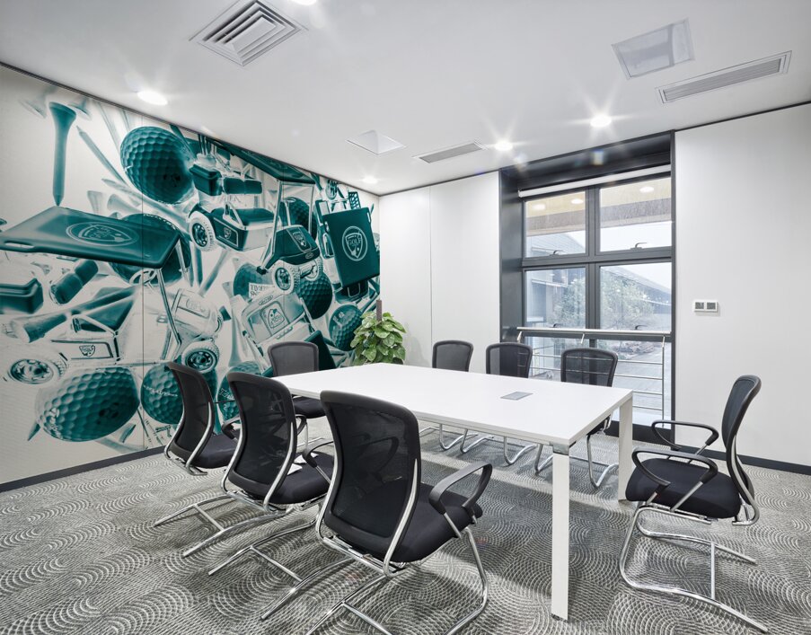 Many rounds Wall Printing