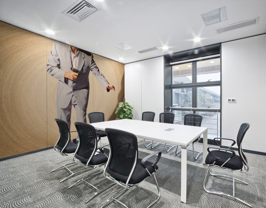 Another round Wall Printing