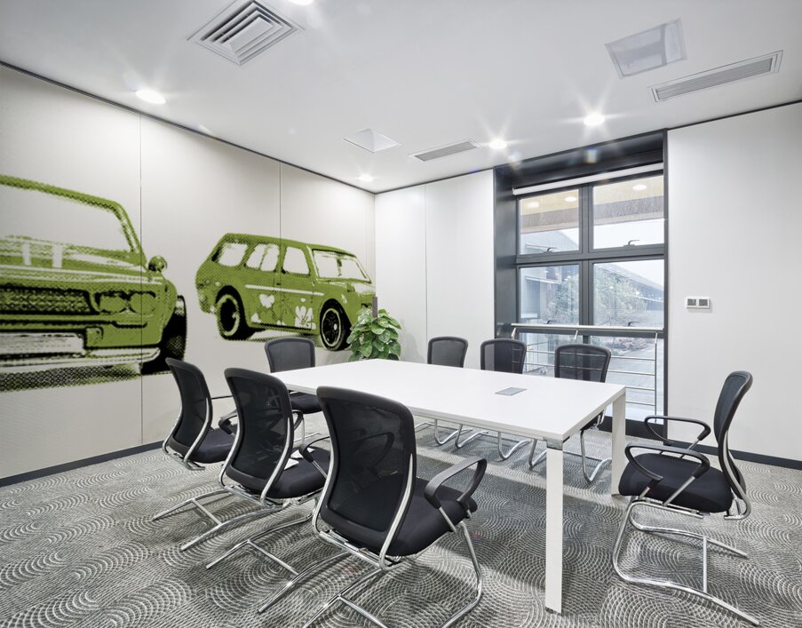 Datsun 510 Comic Strip Wall Printing