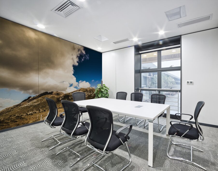 Remote rural roads Wall Printing