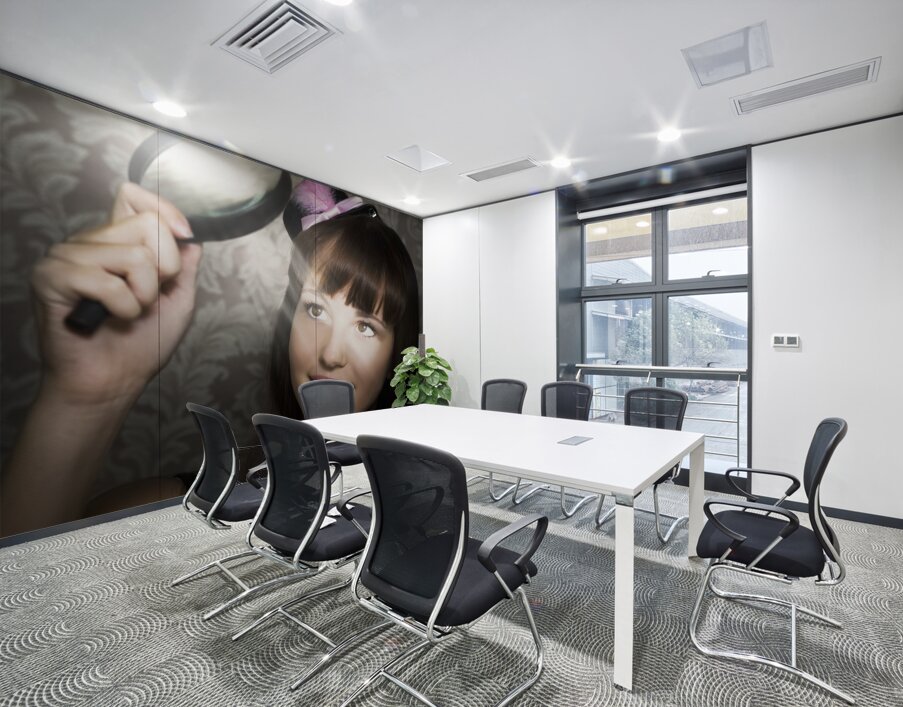 Murder Mystery Detective Wall Printing