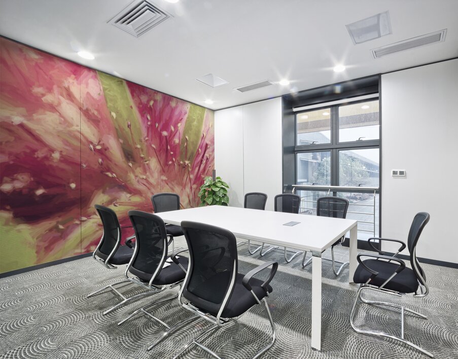 Bottle Brush flower species digital painting Wall Printing