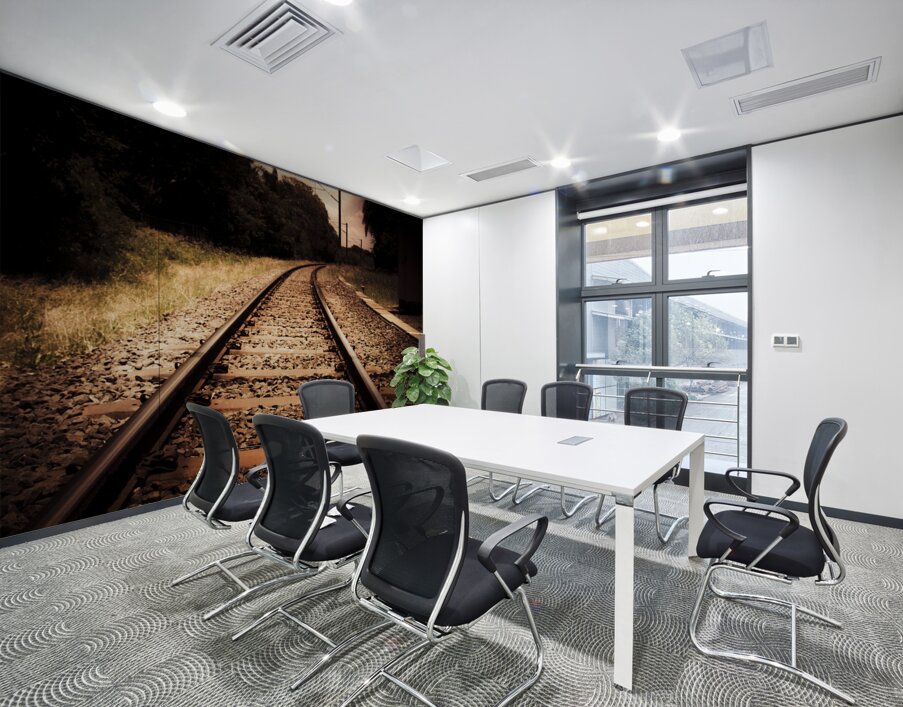 Train Tour Of Darkness Wall Printing