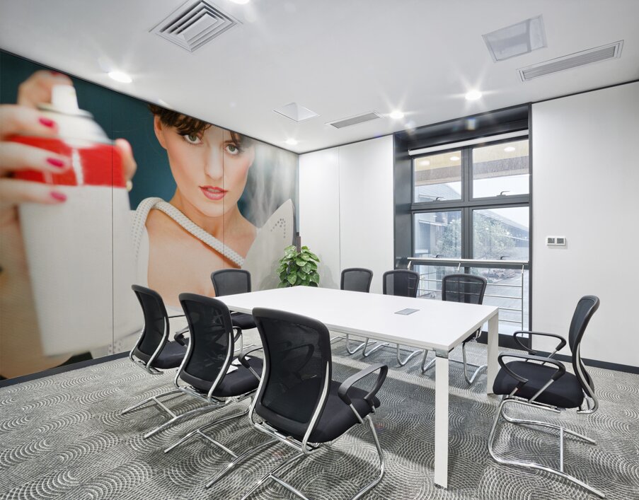 Laundry And Ironing Business Wall Printing