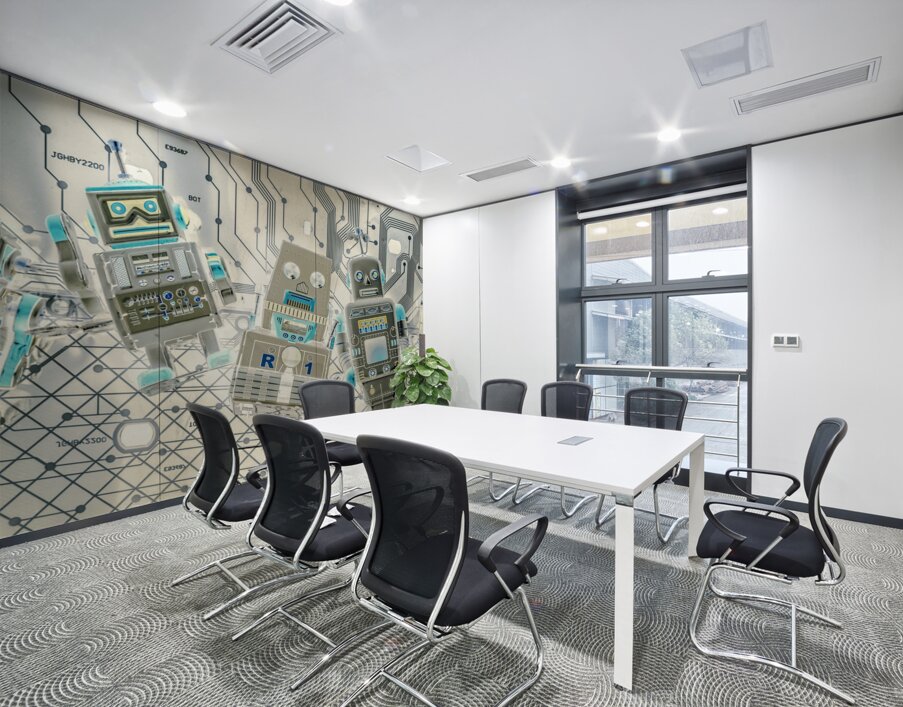 Wired intelligence Wall Printing