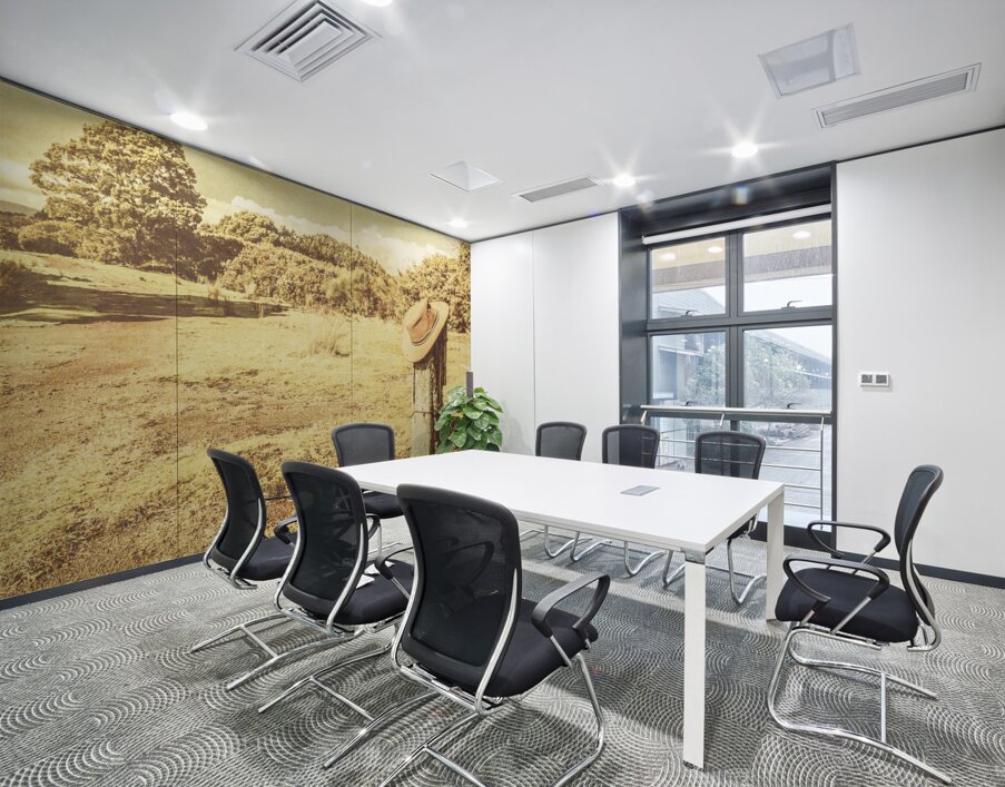 Old farming landscape Wall Printing