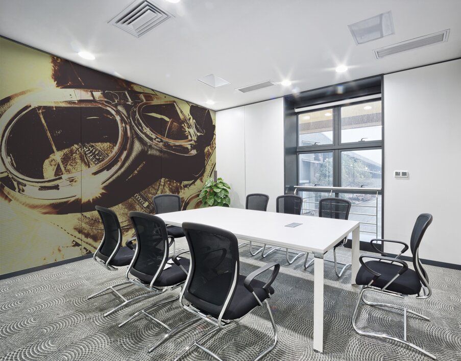 Retro pilots still life Wall Printing