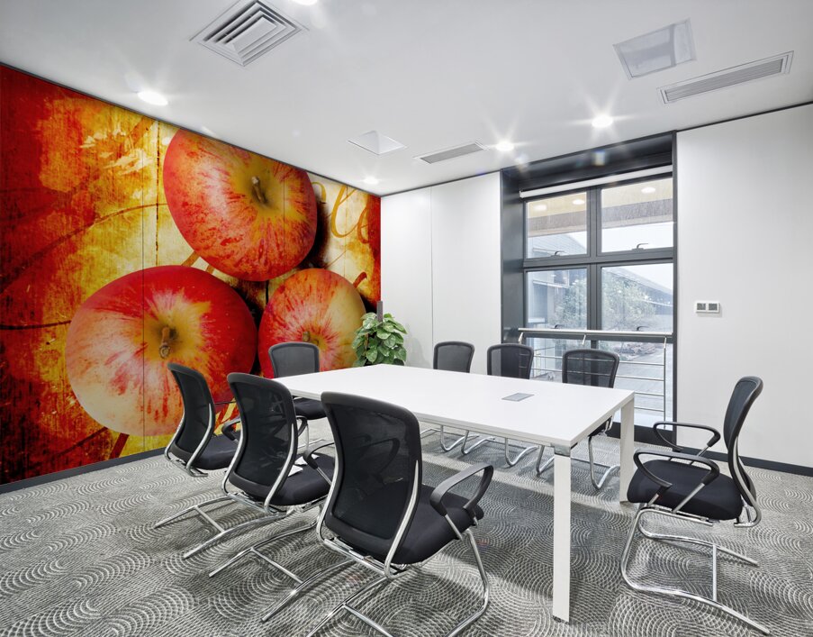 Apple barn artwork Wall Printing