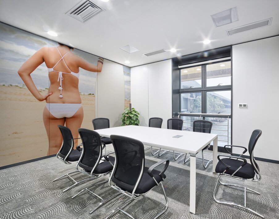 Sunset Surf Wall Printing