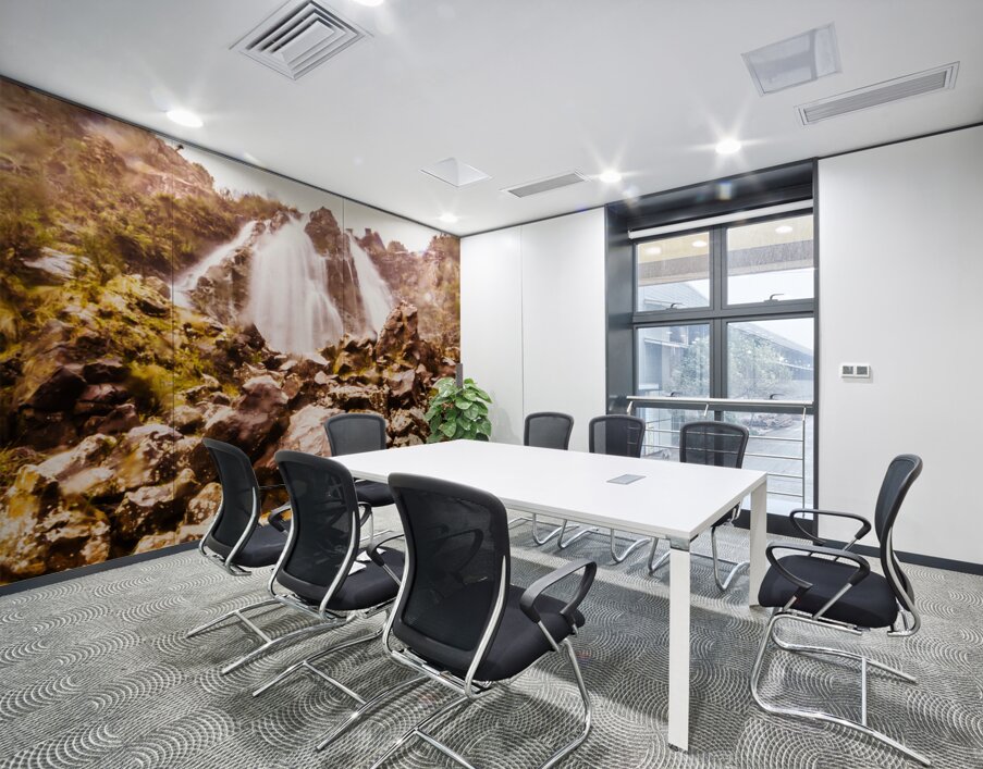 Rocky water wilderness Wall Printing