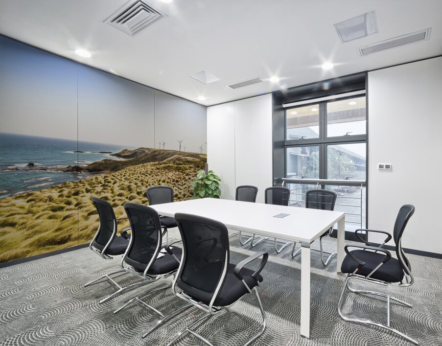 Windy meadows Wall Printing