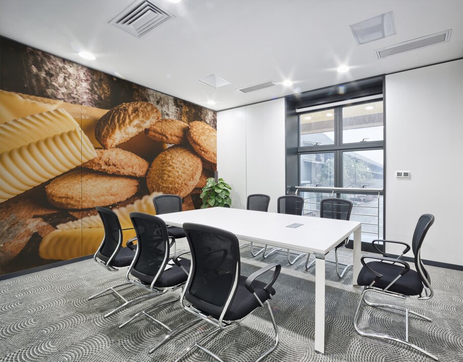 Vintage butter shortbread biscuits Wall Printing