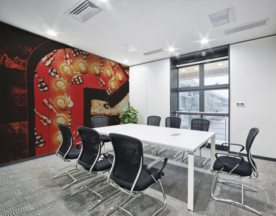 Rock through this way Wall Printing