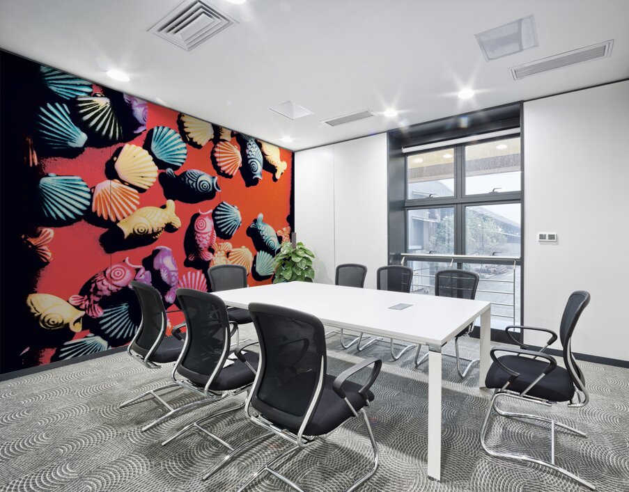 Shell n tropic Wall Printing