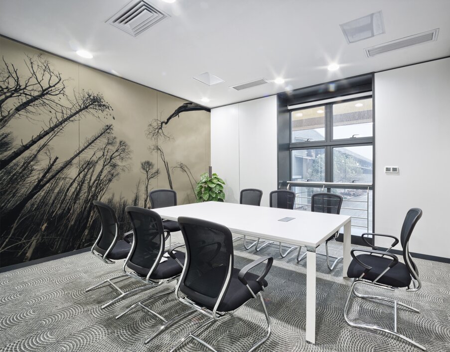 Haunting wood Wall Printing