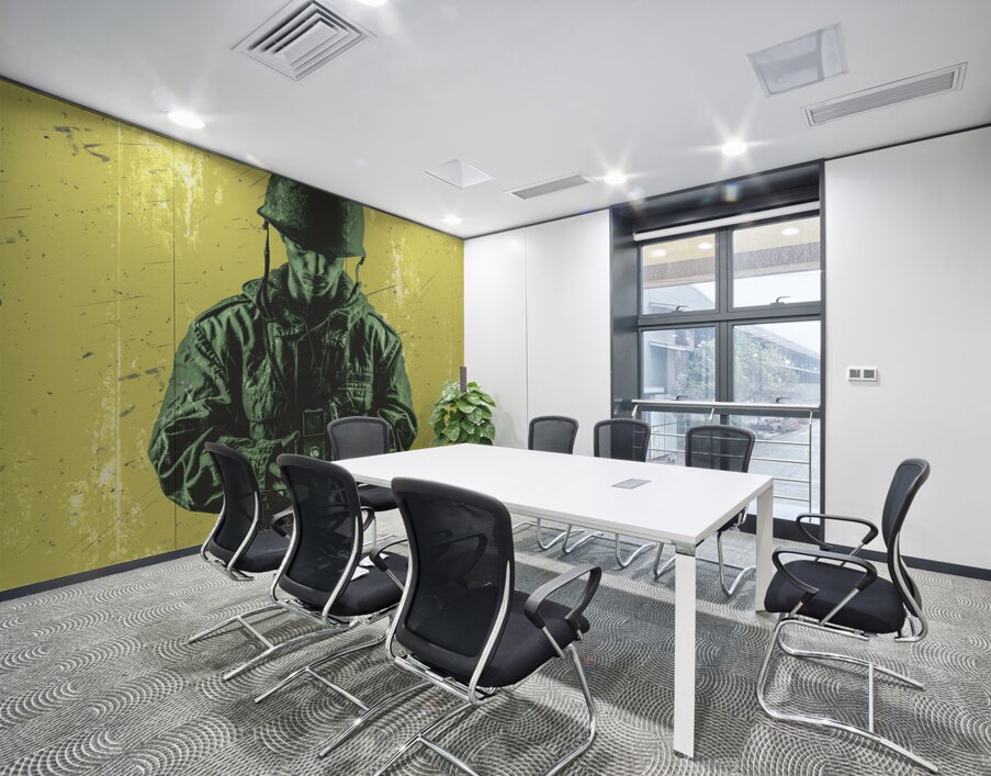 The first casualty of war is..... Wall Printing