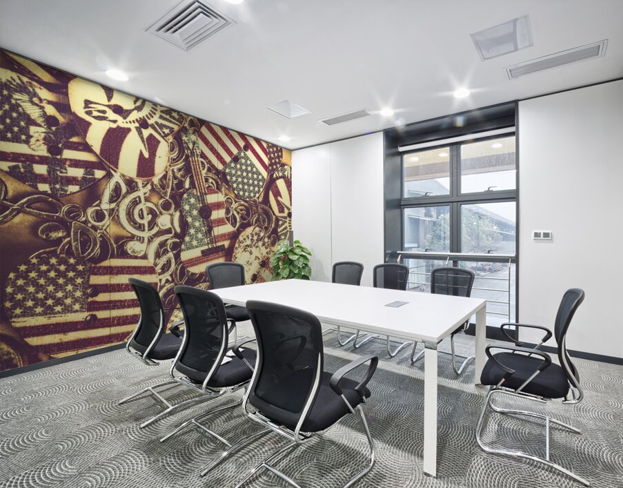 Country love Wall Printing