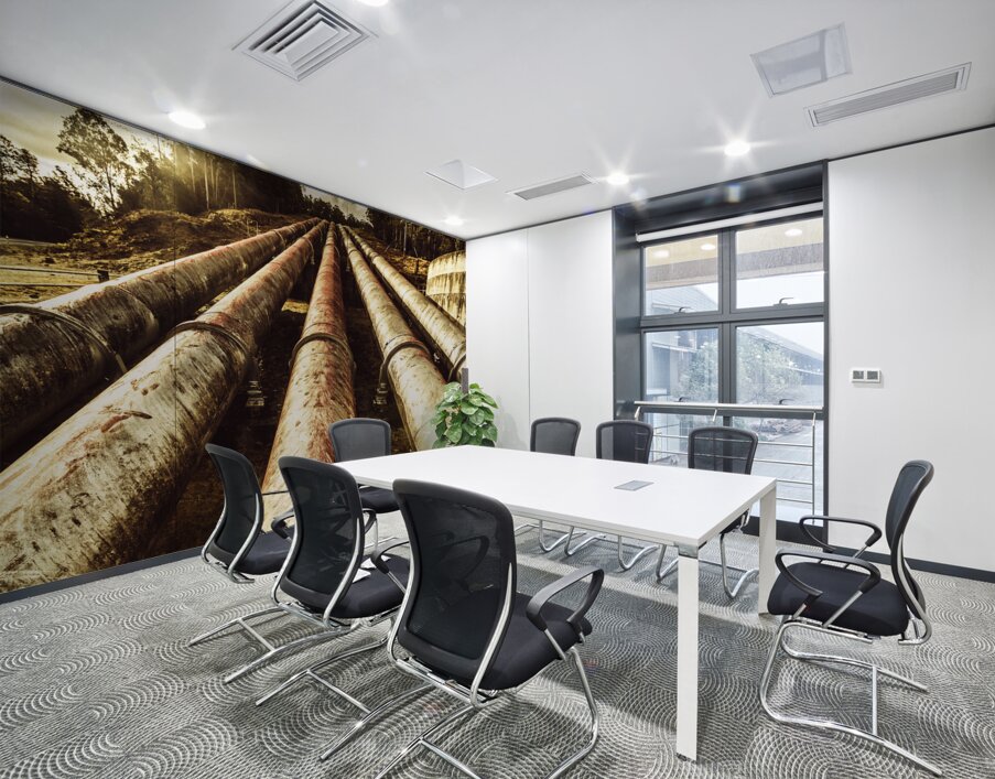 Industrial hydro architecture Wall Printing