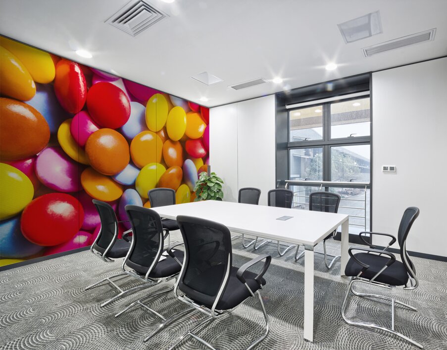 Rainbow Chocolate  Wall Printing