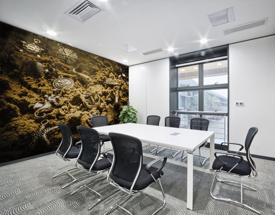 Seaside of creative charms Wall Printing