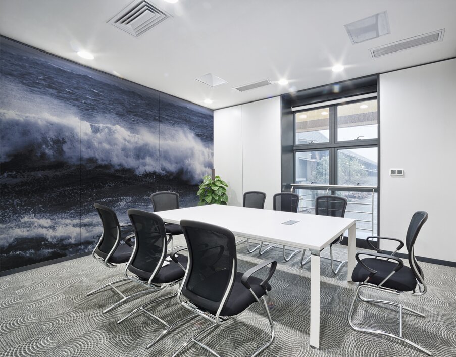 Wild coastal mist Wall Printing