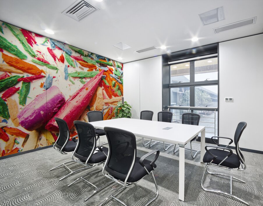 Artistic disruption Wall Printing