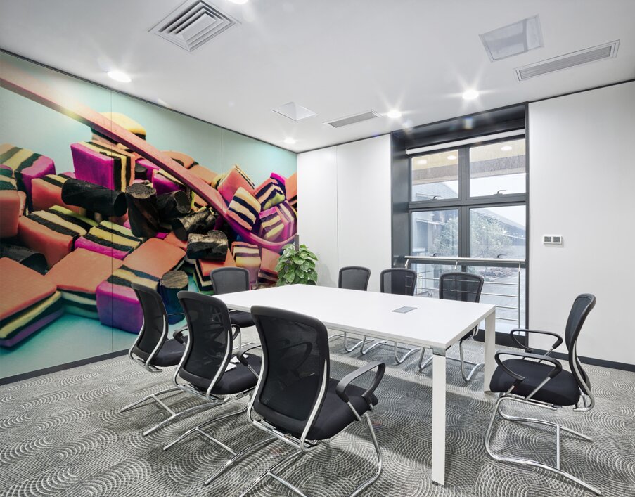 Sweet scoop of liquorice allsorts lollies Wall Printing