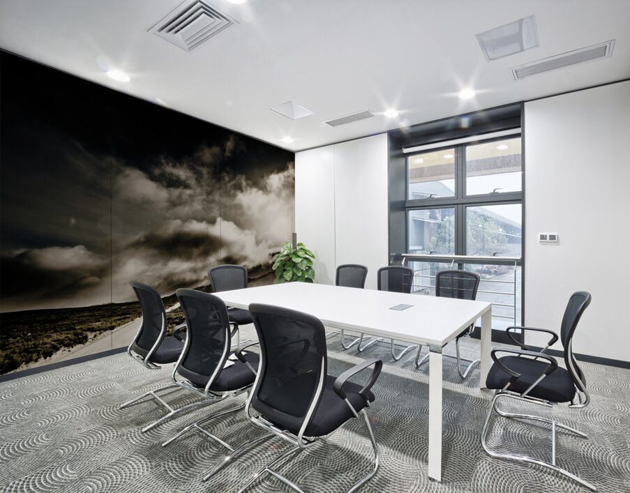 Road storm Wall Printing