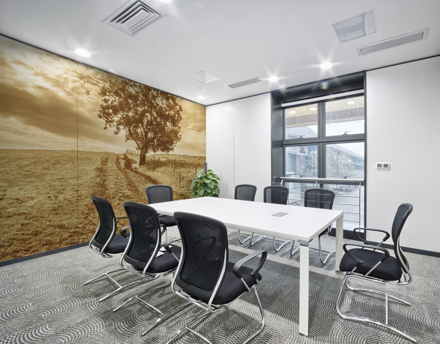 Tasmania farm sunrise Wall Printing