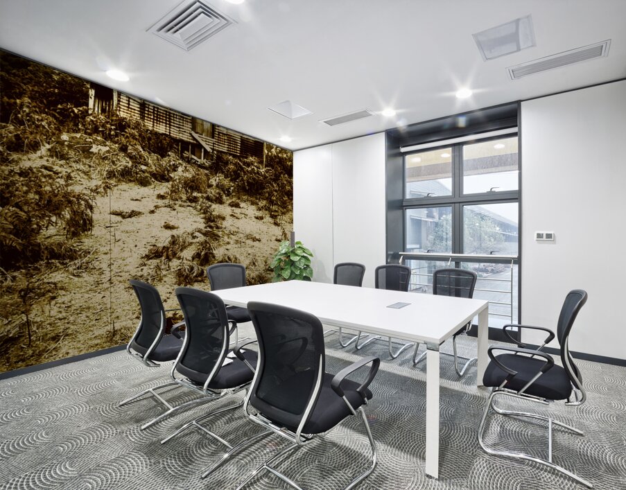 Rusty rural ramshackle Wall Printing