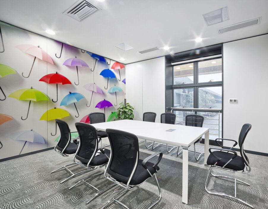 The rain collection Wall Printing